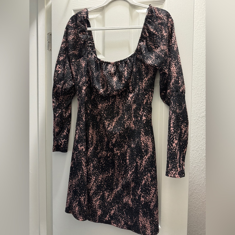 Topshop crepe dress